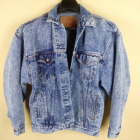 Levis Other - Vtg Levis 80s 90s Stone Wash Denim Mens Jacket